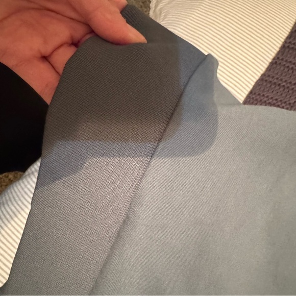 Men's sage green Quilted Vest - Picture 7 of 7